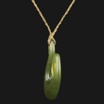Jade - Hei Matau (Hook) - XKCHIEF Handmade Jewelry