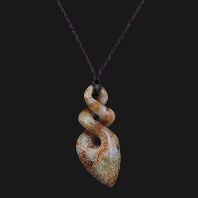 Popular Double twist pendant UK Handmade