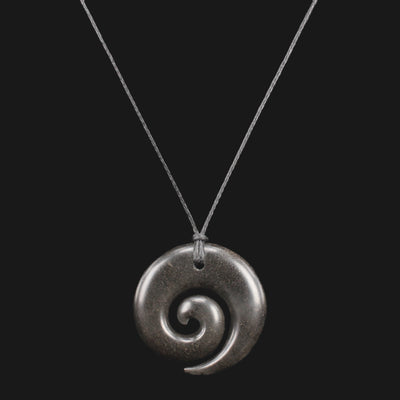 Jade - Koru (Spiral) - XKCHIEF Handmade Jewelry